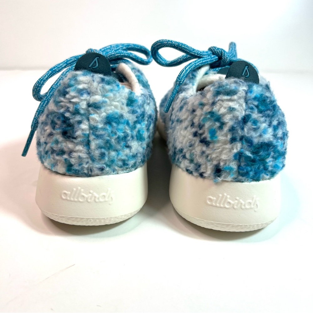 NWOT Allbirds Wool Runner Fluffs Sneakers Thrive Teal/Deep Emerald Size 6 - Picture 8 of 13